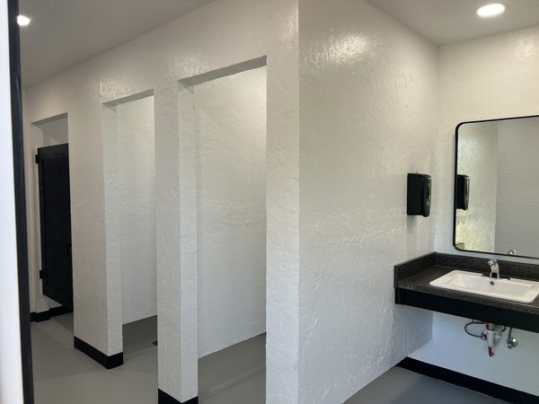 Restroom facilities on site